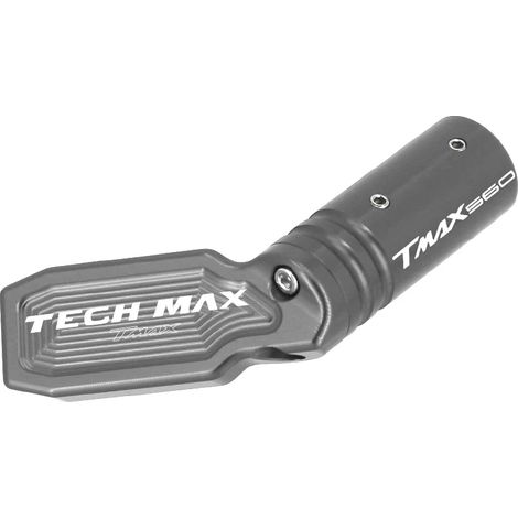 (B avec logo gris) Extension de béquille latérale pour moto Yamaha TMAX560 Tech Max 2020-2023 - Accessoires TMAX 560 maxpower (1/4)