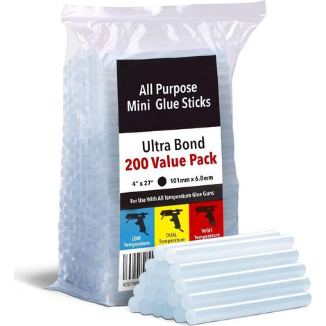 Colla a Caldo Stick Colla Trasparente 0,8KG 7x100mm 200 pz (1/5)