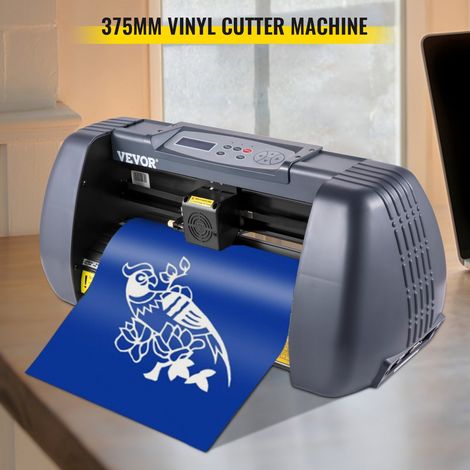 Plotter de Découpe Vinyle 375 mm Machine avec Logiciel de Signmaster, Traceur Coupeur Imprimante de Coupe de Précision, Coupe-Vinyl… (1/5)