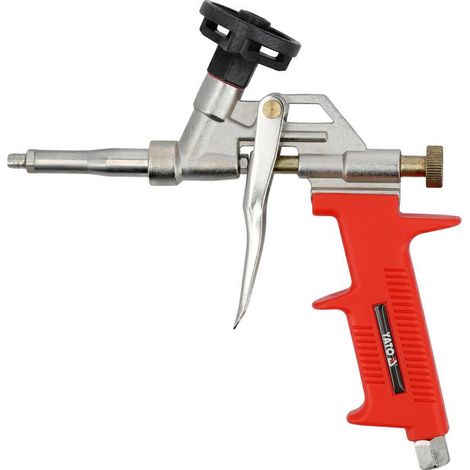 YATO, modello YT-67423, pistola per schiuma PU - versione corta,  ideale per  applicazioni di sigillatura e isolamento, strumento  professionale  di alta qualità.