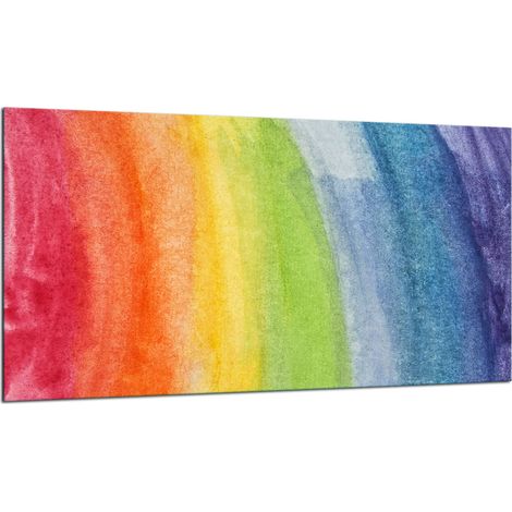 PLAQUE DE PROTECTION EN VERRE POUR CUISINIÈRE 90x52 COLORÉE (1/5)