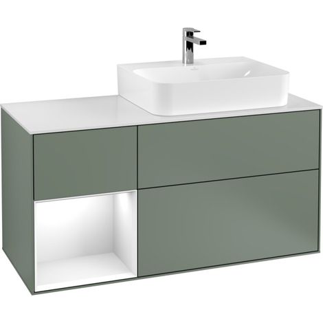 Villeroy & Boch G141GFGM Meuble sous-lavabo Finion G14 (1/2)