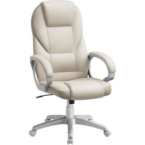 Fauteuil de Bureau, Hauteur réglable, Ergonomique, Stable (1/5)