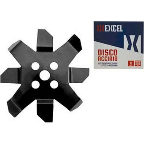 1PZ DISCO IN METALLO PER DECESPUGLIATORE A 8 DENTI EFFETTO MULCHING