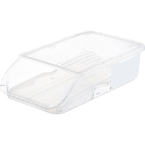 Boîte à œufs - Modèle Auto-Roulant - Transparent - Plastique Durable 260g - Gain de Place Frigo Cuisine (1/5)