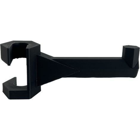 Gancho para colgar en el reposacabezas del coche, para almacenamiento en vehículos, compatible con SUV y camiones, para varillas de 10-14 mm. (1/5)