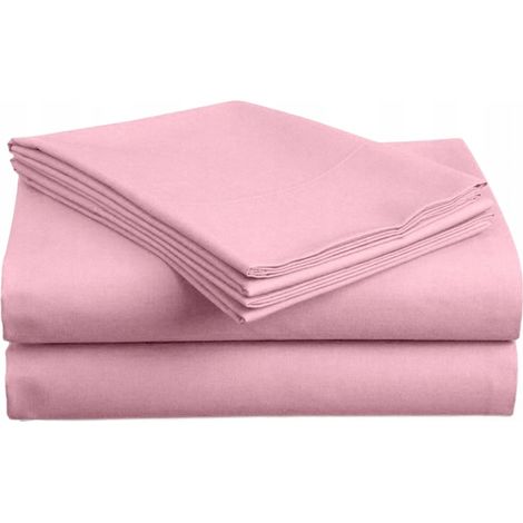 Drap-housse classique Parylux - Rose 200x230cm