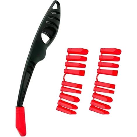 Silikonfugenglätter, 9 Fugenformen, Silikonschaber, Mehrzweck-Fugenglätter-Set, Fugenspatel, Silikonfugenglätter, Silikonfugenschaber (1/4)
