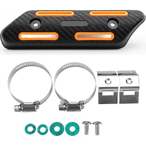 Protector térmico universal anti-quemaduras para escape de motocicleta CRF (1/5)