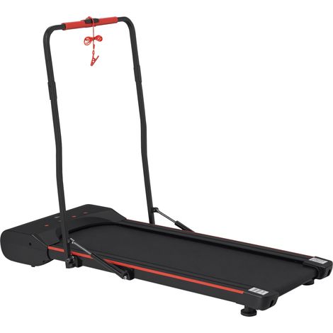 Foldable Treadmill for Home Office with LED Display and Remote Control, Adjustable Speed 1-6km/h for Convenient Exercise (1/5)