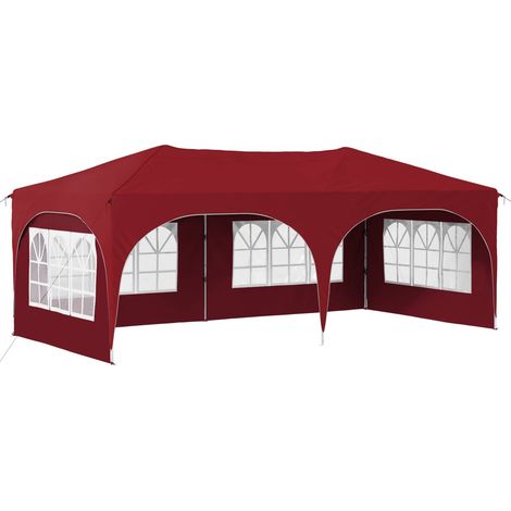 Maison Exclusive - Pop-up Partyzelt 575 x 288 x 245 cm Bordeauxro (1/5)