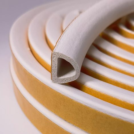 12M Ruban d'étanchéité, Mousse EPDM, Autocollant, Anti-bruit, Pour Portes et Fenêtres