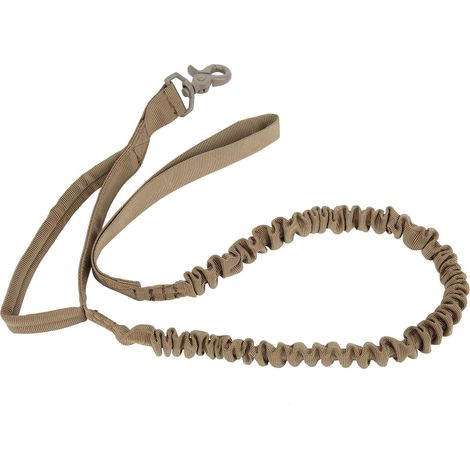 Laisse de traction militaire pour chien chiot extérieur, robuste et légère en nylon, durable pour animaux (1/5)