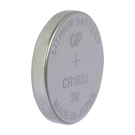 Pile bouton au lithium GP Battery 3 V CR1632 (blister de 1) (1/3)