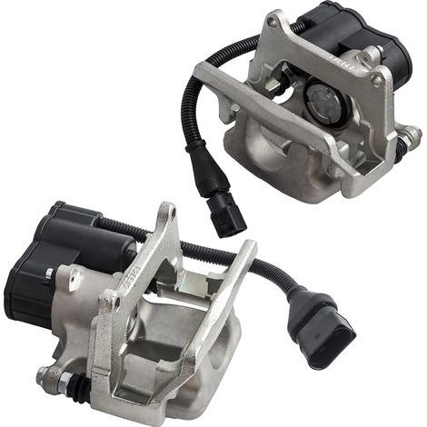 Pinza de freno eléctrica, de aleación, 8400 g, compatible con Audi A8/S8, diámetro del pistón de 43 mm, espesor del disco de freno de 22 mm. (1/5)