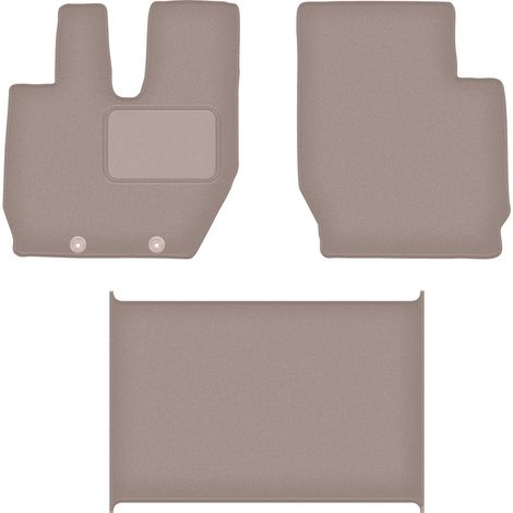 Tapis en velours beige pour camion Iveco Stralis (2013-2019) (1/5)
