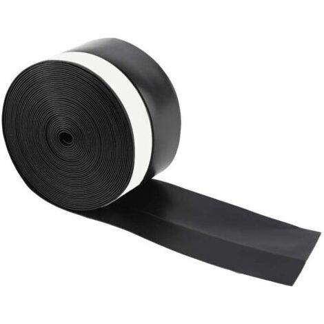 Coupe-froid, bande de balayage, coupe-vent, anti-collision, anti-insectes, bande d'étanchéité anti-poussière d'isolation phonique (5M 45mm)(noir) (1/4)