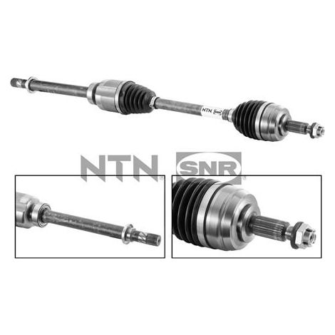 Kits de transmission - DK55.036 - SNR - Compatible avec véhicule Renault, Dacia