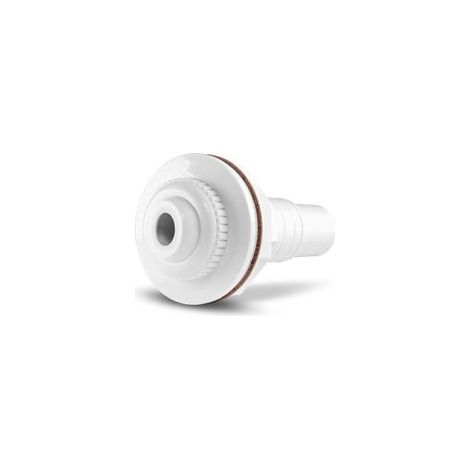 Weiße Einlaufdüse, Einlaufdüse für Stahlwandbecken, schwenkbare Rücklaufdüse, Poolzubehör, Ø 58 mm, Menge: 1 Stück (1/5)