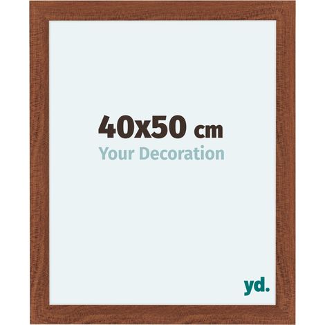 yd. - Cadre photo 40x50 - Noyer - MDF - Como (1/5)