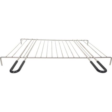 Grille barbecue 60x40 avec poignée sur pieds (1/4)