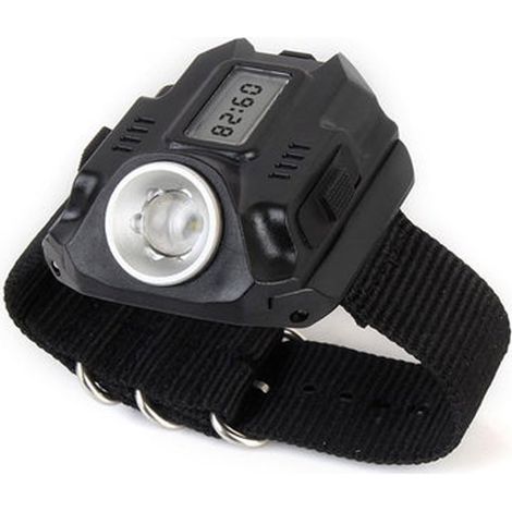 Grande torcia da polso ricaricabile a LED da 100 lm