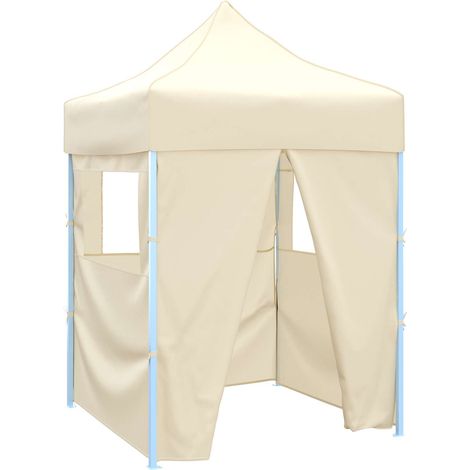 Party-Zelt Creme 200 x 200 x 315 cm Oxford-Stoff