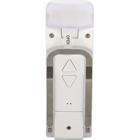 Ortviai Lampe de lecture rechargeable USB avec pince, lampe LED pour livre/tablette, blanc, 360° orientable, 500 mAh