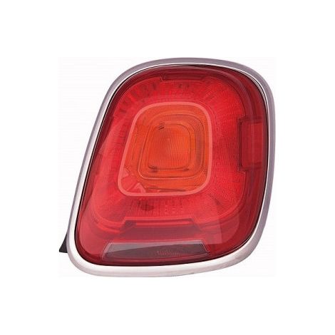 Feu arrière droit contour satiné Fiat 500X Trekking phase 1 2015-2019