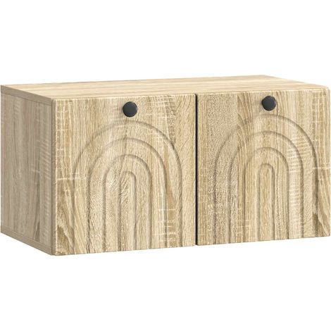 Maison Exclusive - Wandmontierter TV-Schrank Sonoma-Eiche 59,5 x (1/5)