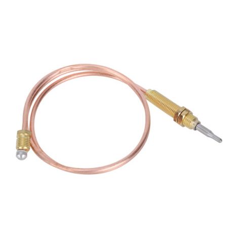 Thermocouple de chauffage à gaz M8 Thread, sonde de 600mm pour accessoires de barbecue au gaz et cheminée (1/5)