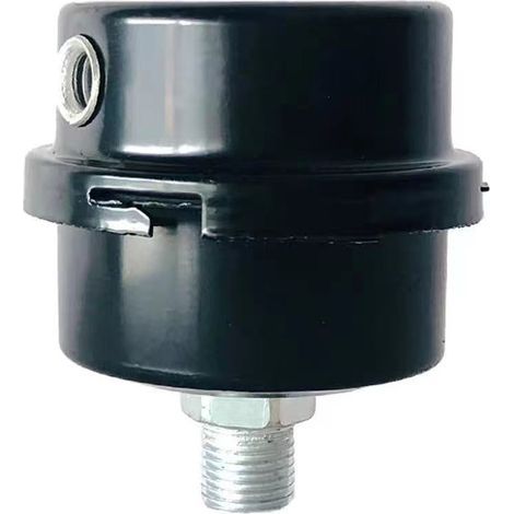 Silencieux pour compresseur sans huile, filtre à air et cartouche, boîtier métal-plastique, filetage 16 mm, accessoire pompe à air compact (1/3)