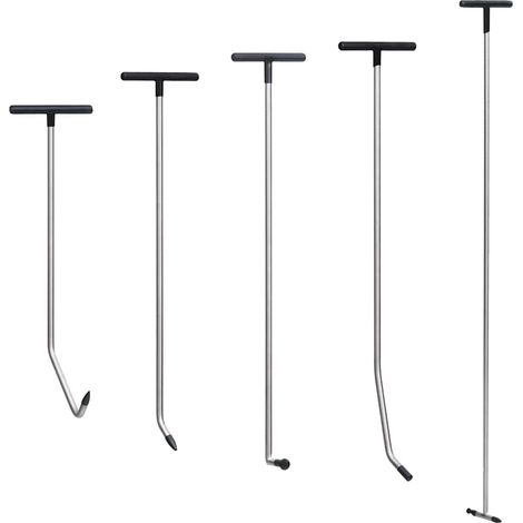 Kit de débosselage sans peinture pour carrosserie véhicule acier inoxydable 5 pièces (1/5)