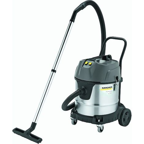 Kärcher – Aspirateur eau et poussières professionnel 2300 W – Cuve inox 50 L – Débit d'air 106 l/s – Dépression 225 mbar – Filtre cartouche polyvalent (1/8)