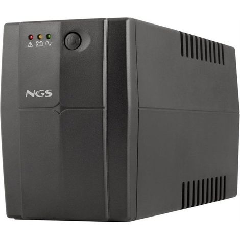 NGS Fortress 900 V3 Offline UPS 600VA 360W 2x Schuko Negro