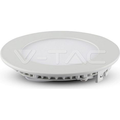 Faretto Pannello Led Da Incasso Rotondo 3W Bianco Neutro Diametro 85mm SKU-7856 (1/5)