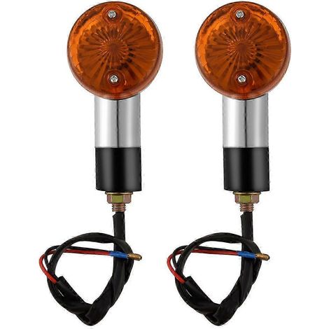 Intermitentes delanteros y traseros para motocicletas Honda, Harley, Kawasaki, Suzuki, Yamaha, Street Edition 0708 (1/4)