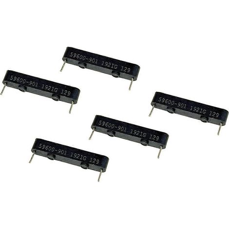 Capteur à induction miniature normalement ouvert (NO) pour montage sur circuit imprimé, boîtier DIP, interrupteur à lames magnétiques 59600-901 (1/5)