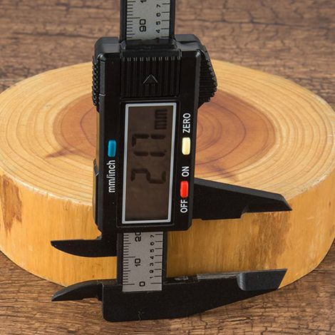 (Bitte wenden Sie sich an den Kundendienst, um die Batterien zu entfernen.) Digitaler elektronischer Messschieber 0–150 mm, antiker Messschieber, digitaler Juwelier-Nonius (1/5)