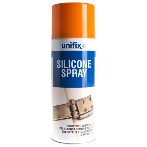 Unifix - Bomboletta Spray Siliconico Impermeabilizzante Multiuso Silicone Spray Da 400 Ml