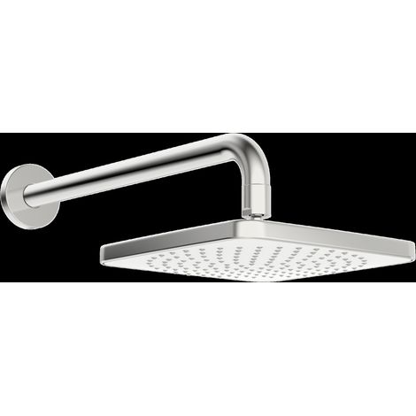 Hansa Basicjet - Soffione doccia Style 20x20 cm, braccio doccia 35 cm, cromo 44360200 (1/4)