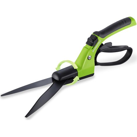 360° Rotary Lawn Shears with Steel Blades, 16 Positions Non-slip Ergonomic Handle Lightweight Tool for Lawn Edging and Garden Care (1/5)