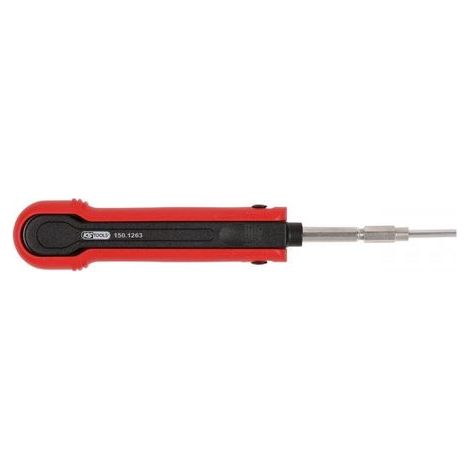 Extracteur universel de cosses pour connecteur plat et rond 2,3 mm (AMP Tyco 2,3, Delphi 2,3, GHW 2,3) (1/5)