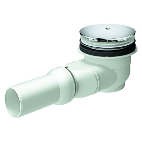 Grohe - Ablaufgarnitur für Duschwanne, Abgang waagrecht, chrom 49534000 (1/4)