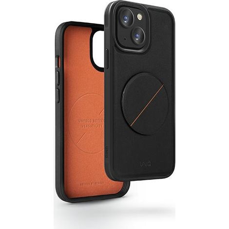 Coque Uniq Novo pour iPhone 14 Plus / 15 Plus 6,7" noire/noir minuit (1/5)