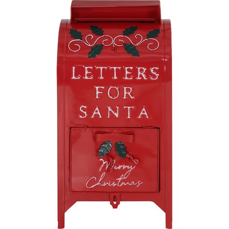 A5 Christmas Letter Postbox  Red/White (1/5)