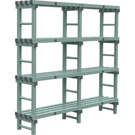 Rayonnage Euro 1800mm x 400mm - 1800 x 400 x 1750 mm - JACKSTACK BY REA