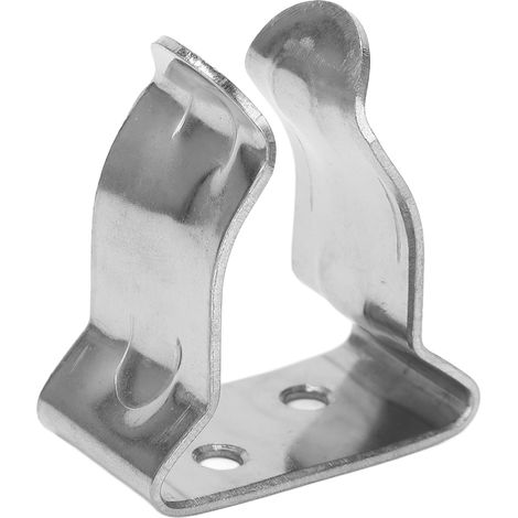 Morsetto a molla in acciaio inox, staffa di montaggio, clip di serraggio regolabile per barca, yacht, canoa 2938S (1/5)