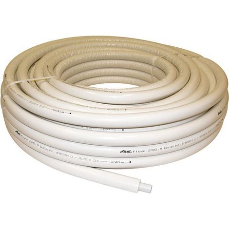 Nicoll – Tube multicouche pré-isolé 20mm Ø6 – Longueur 50m – Pour systèmes de plomberie et chauffage – Isolation thermique efficace