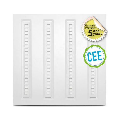 Dalle LED Blanc 595x595 30W 4000K DALI/PUSH - Garantie 5 ans Miidex Lighting® (1/5)